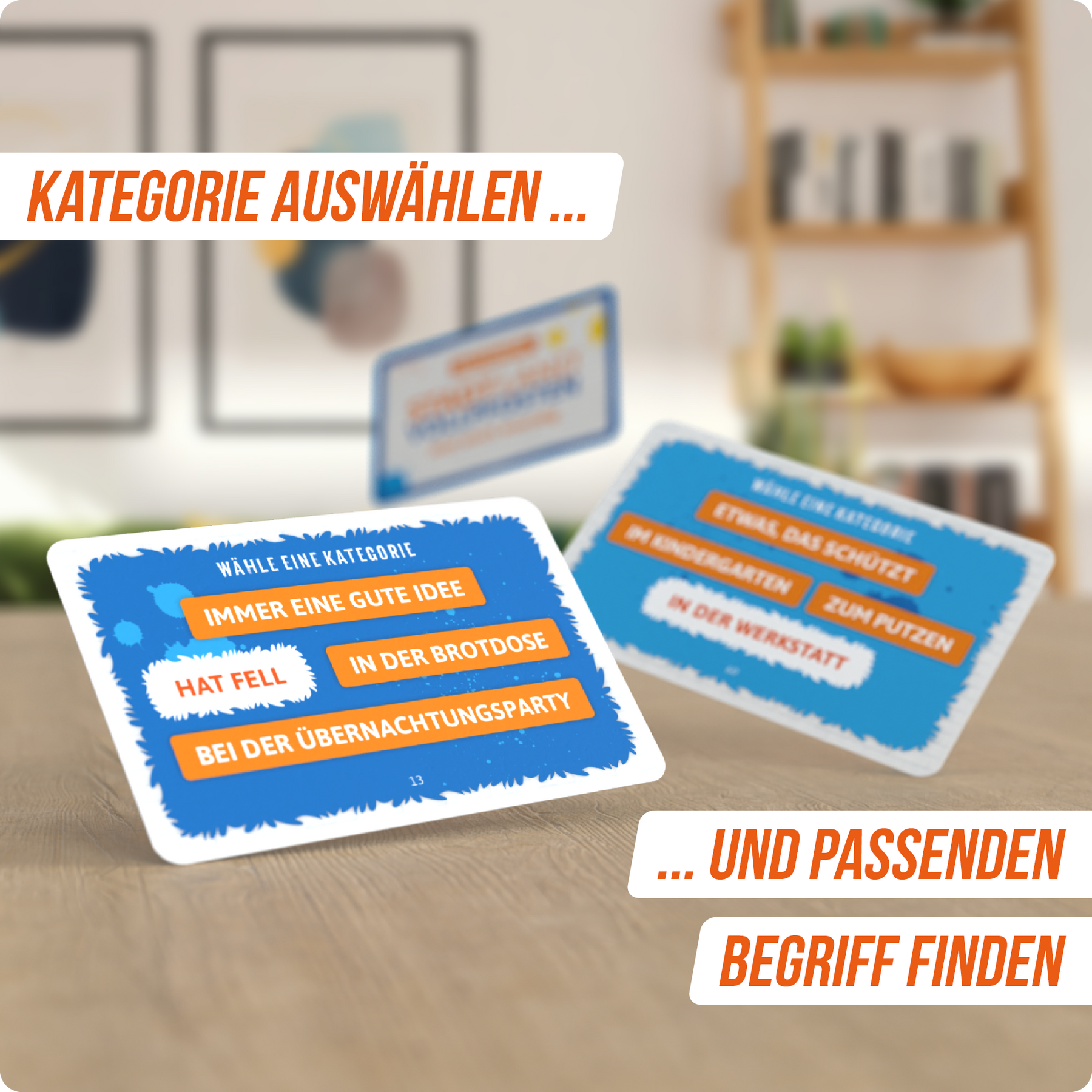 Stadt Land Vollpfosten® Kartenspiel | Woozle Goozle Edition