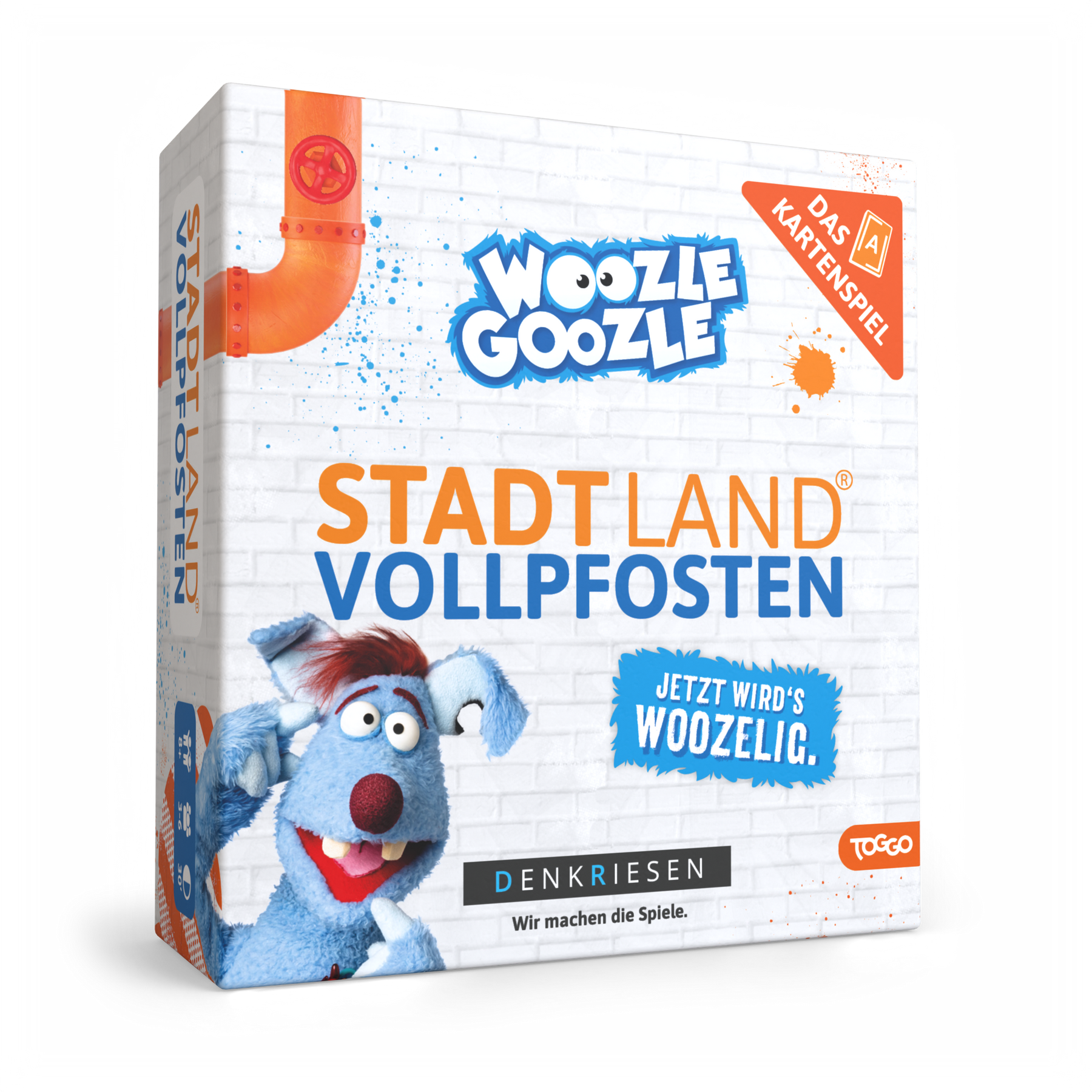 Stadt Land Vollpfosten® Kartenspiel | Woozle Goozle Edition